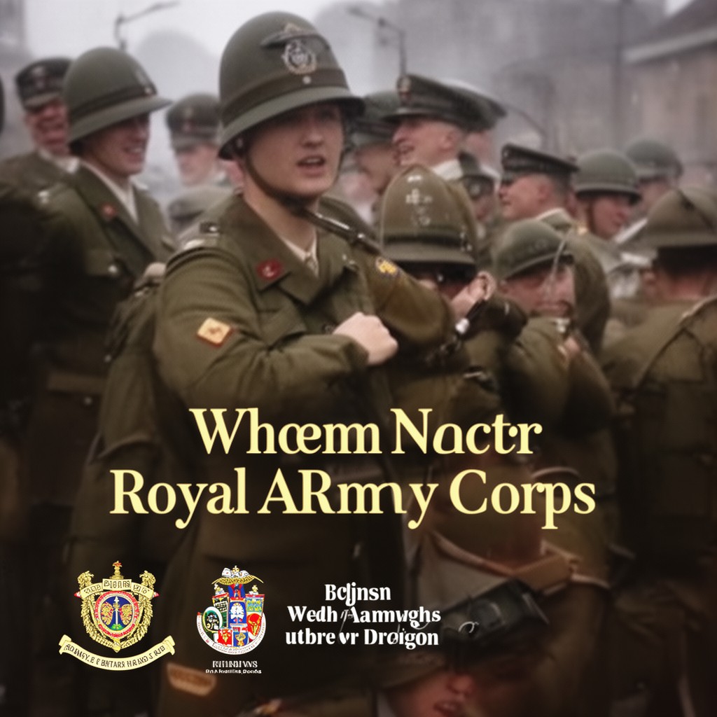AI-generated illustration of Women's Royal Army Corps