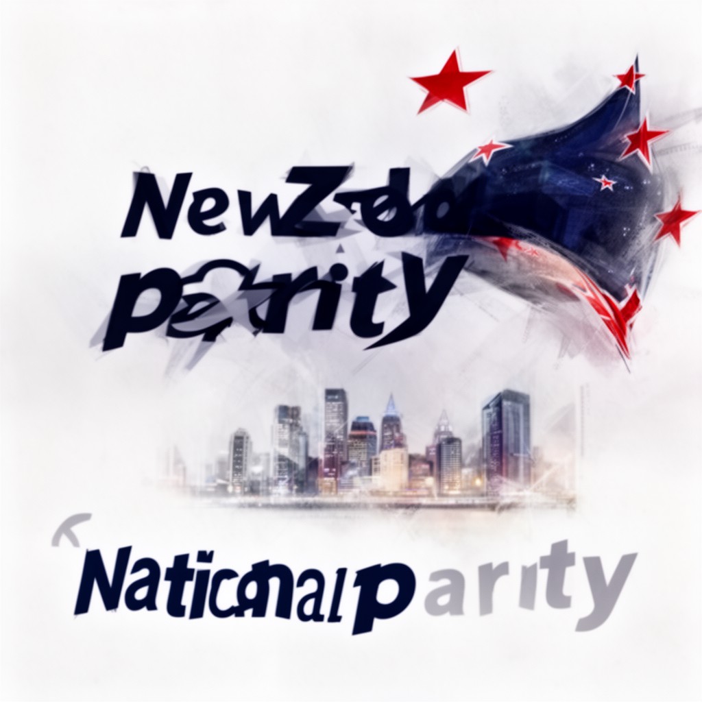 AI-generated illustration of New Zealand National Party