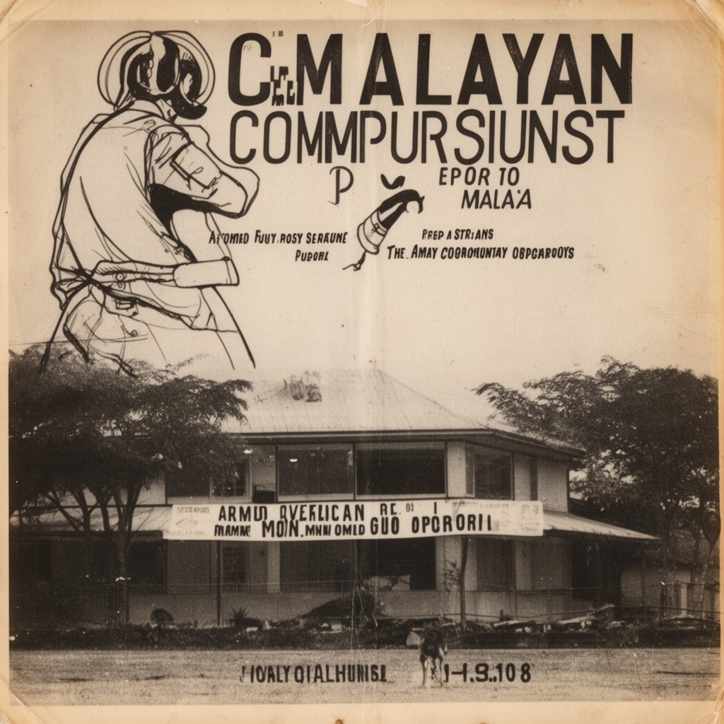 AI-generated illustration of Malayan Communist Party