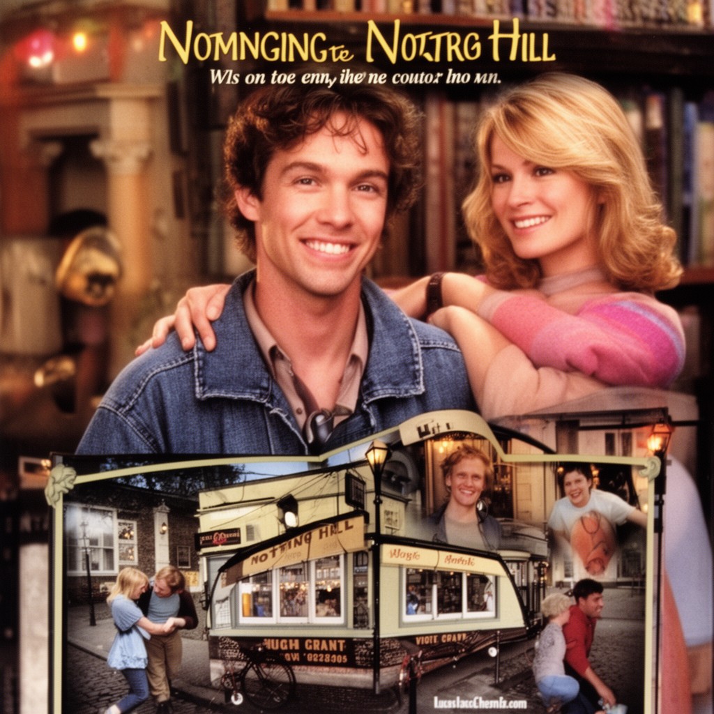 AI-generated illustration of Notting Hill