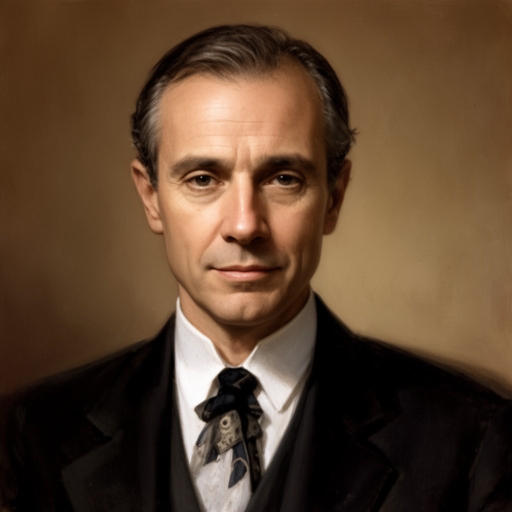 AI-generated illustration of Baron Olivier