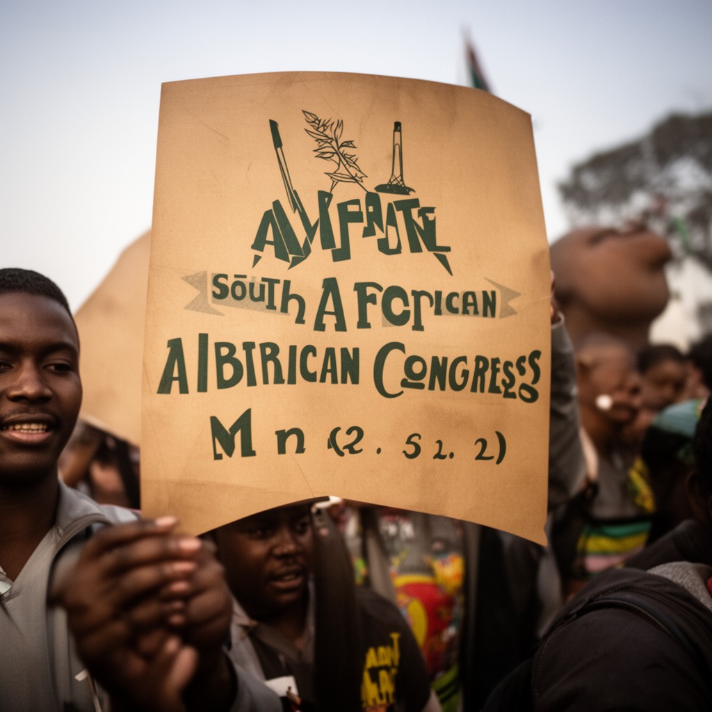 AI-generated illustration of South African Indian Congress