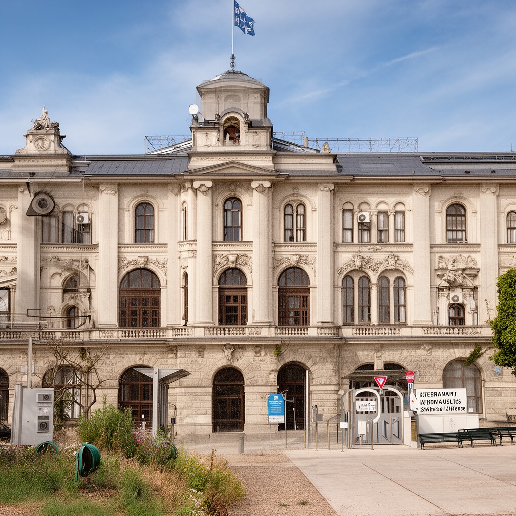 AI-generated illustration of Bavarian Ministry of Justice