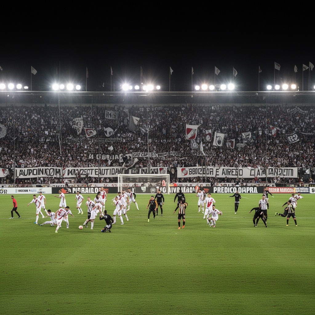 AI-generated illustration of River Plate