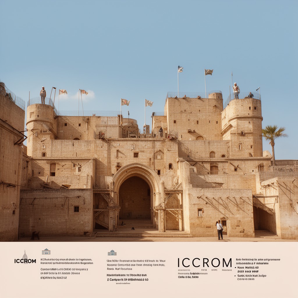 AI-generated illustration of ICCROM