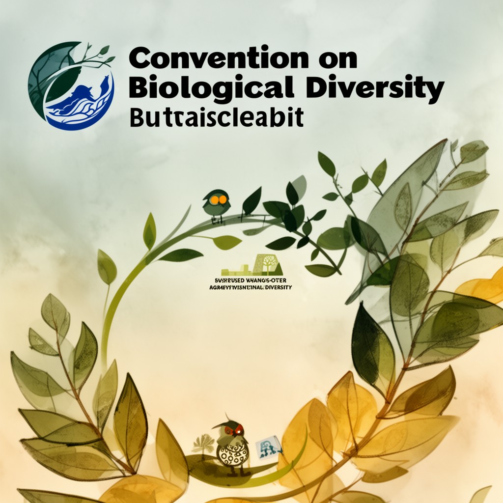 AI-generated illustration of Convention on Biological Diversity