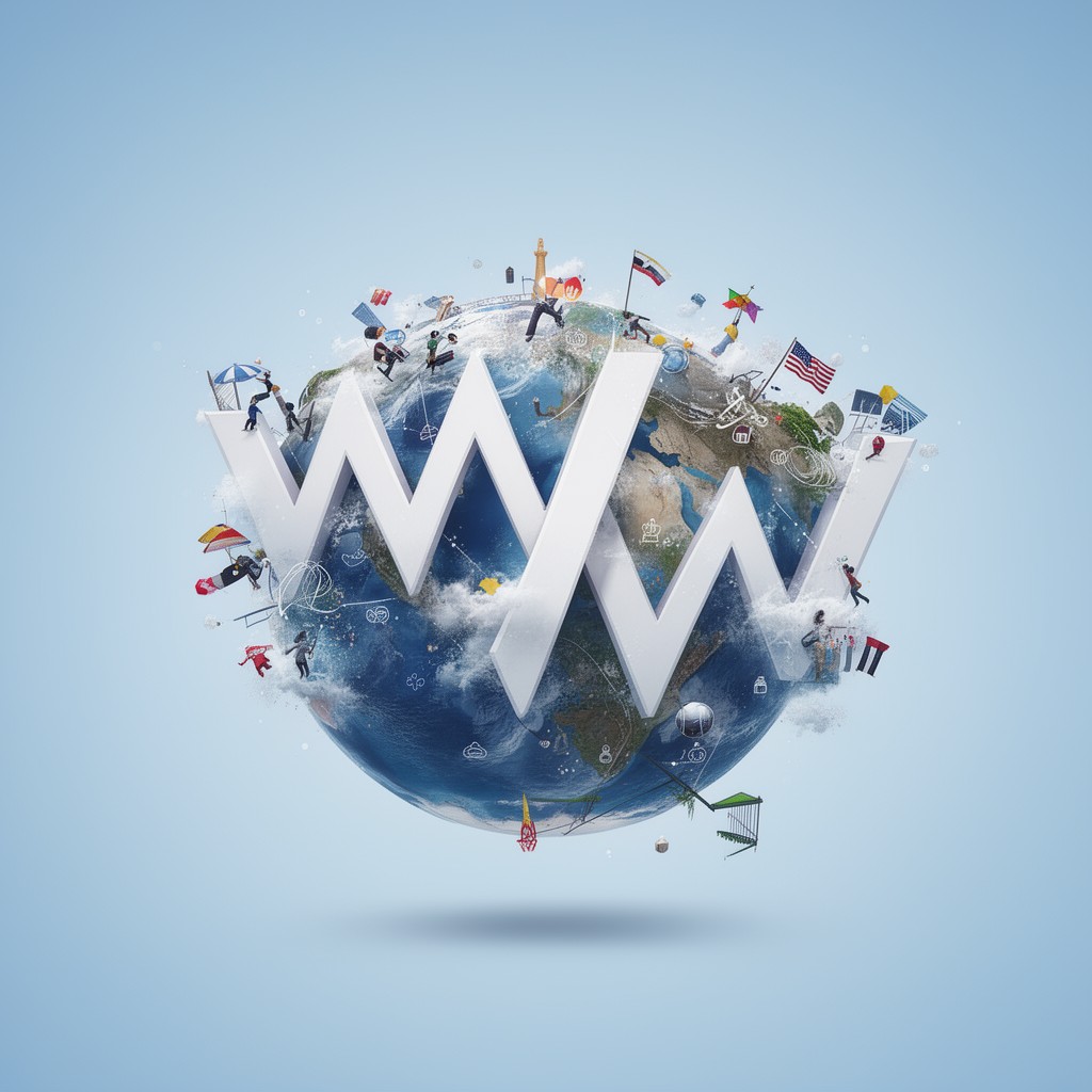 AI-generated illustration of WWW
