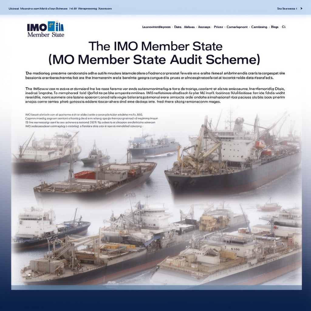 AI-generated illustration of IMO Member State Audit Scheme