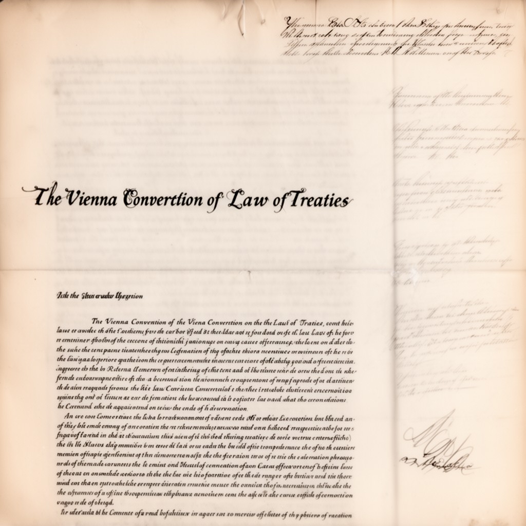 AI-generated illustration of Vienna Convention on the Law of Treaties