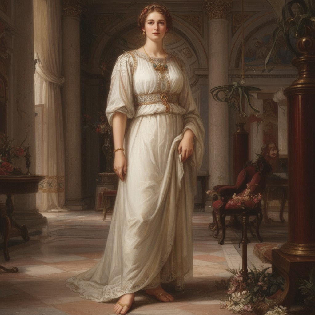 AI-generated illustration of Claudia Pulchra