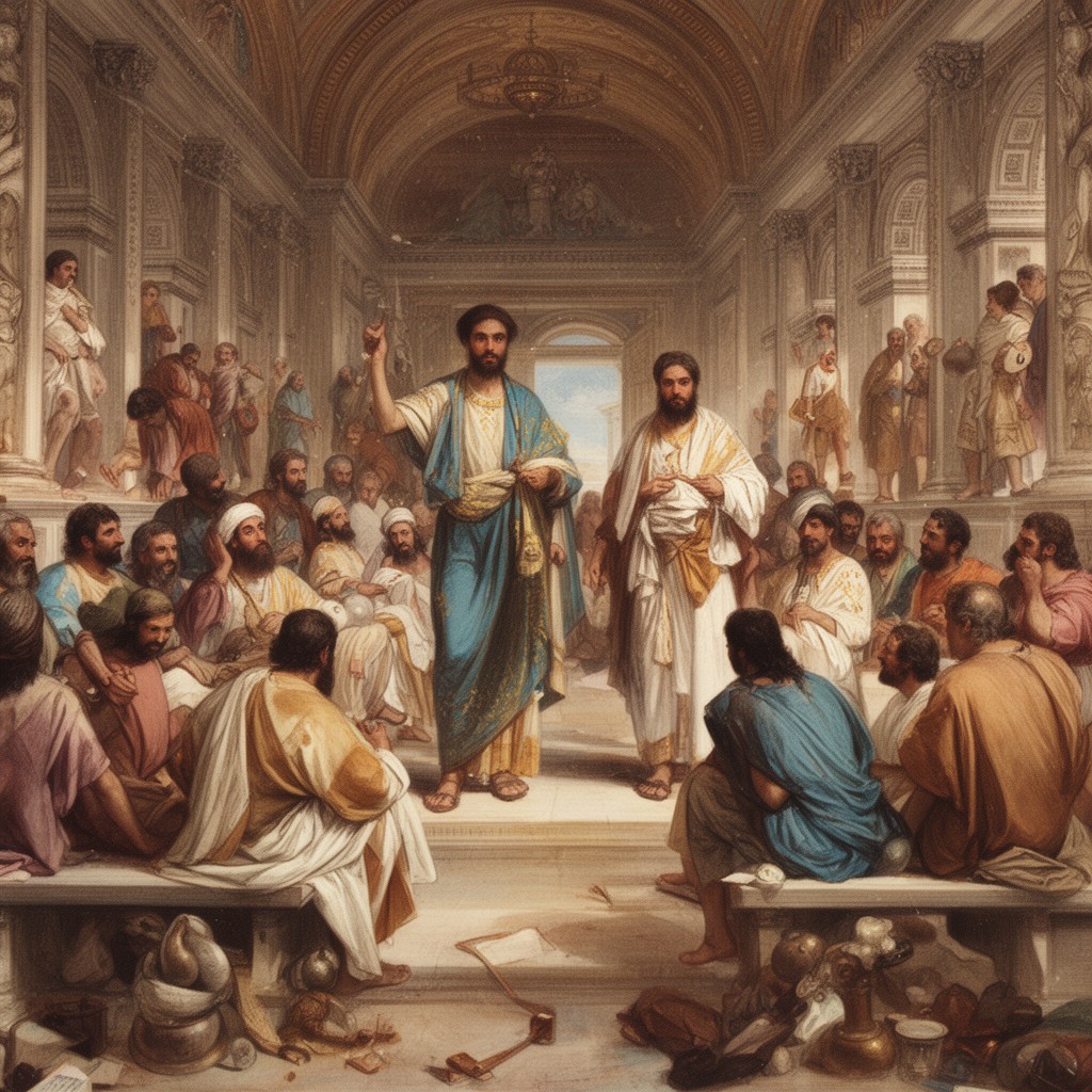 AI-generated illustration of Council of Alexandria (AD 362)