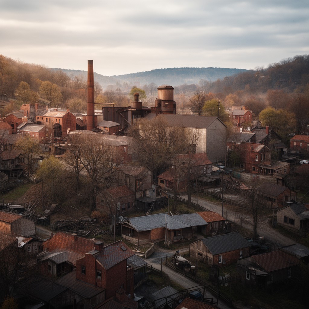 AI-generated illustration of Union Town