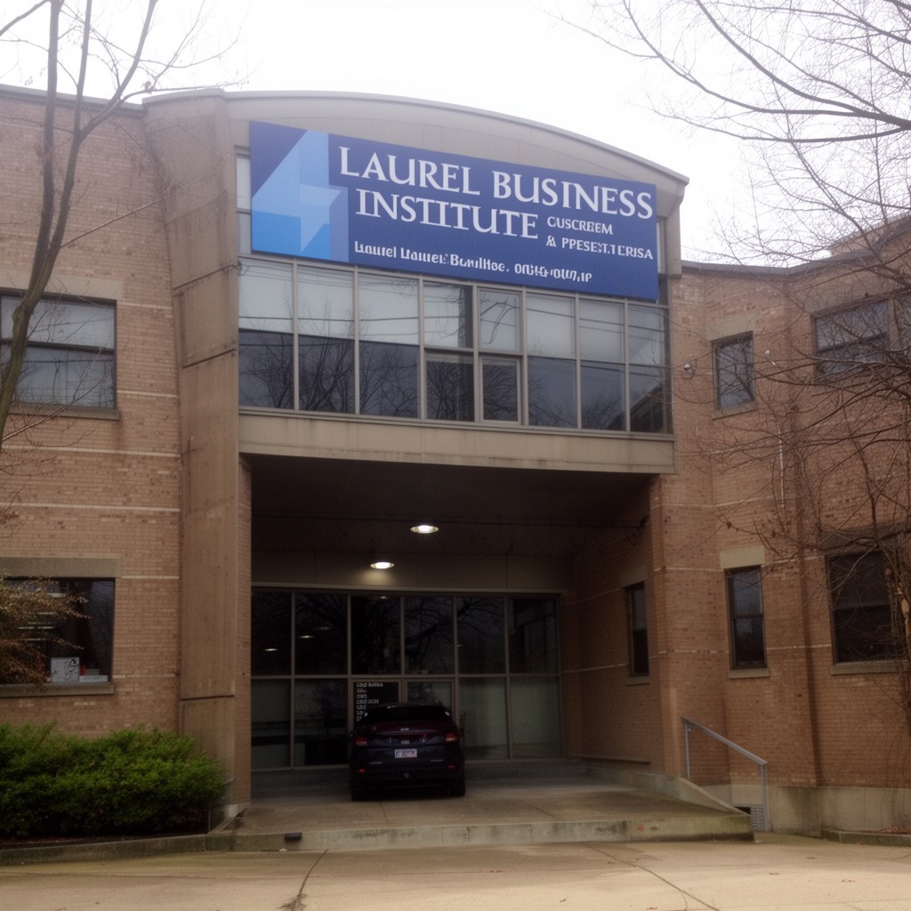 AI-generated illustration of Laurel Business Institute