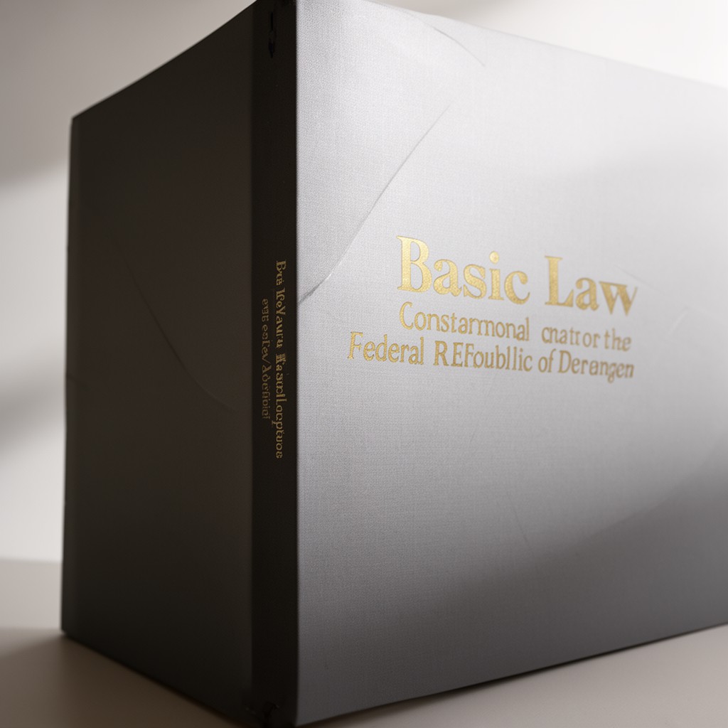 AI-generated illustration of Basic Law