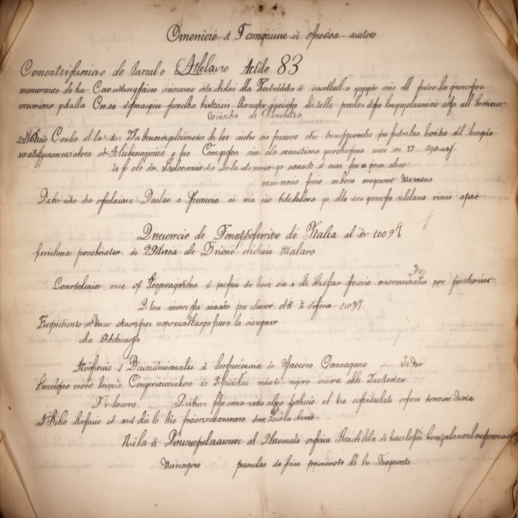 AI-generated illustration of Article 83 of the Constitution of Italy