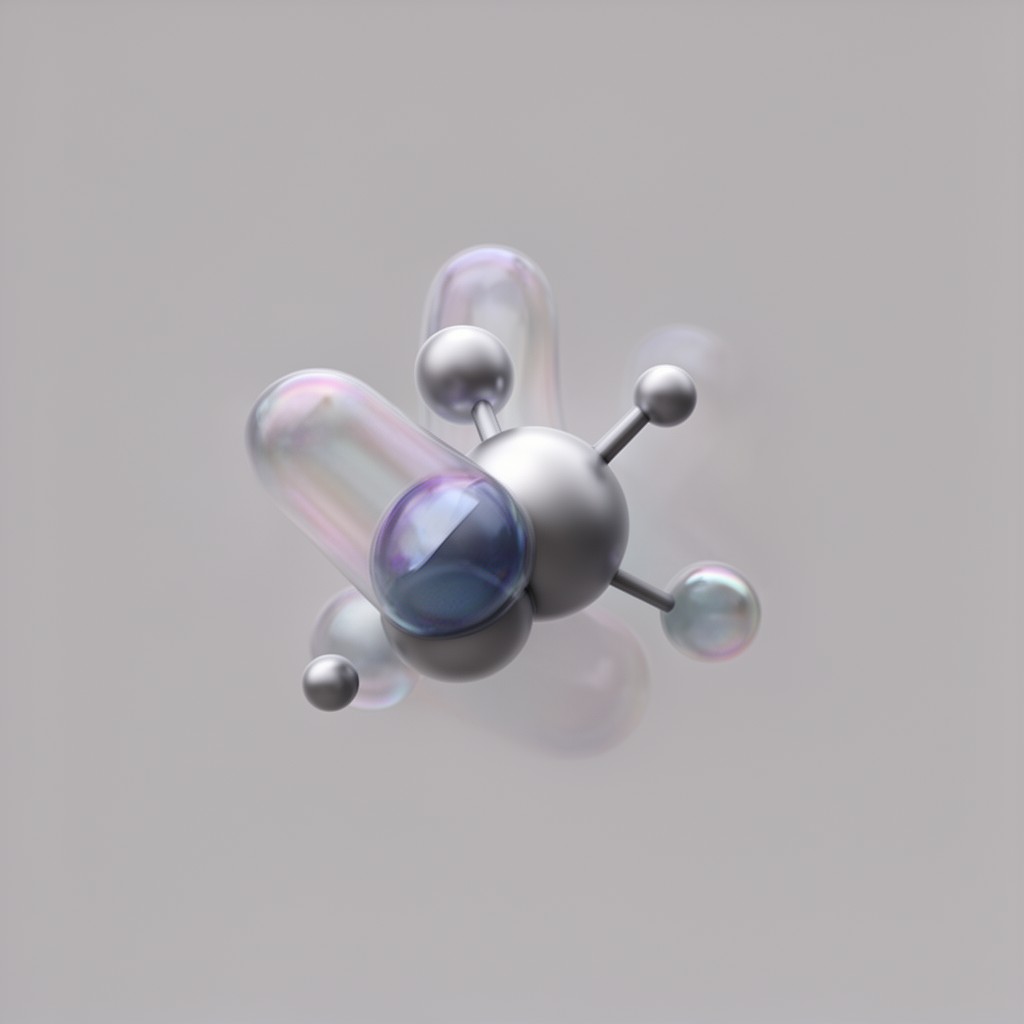 AI-generated illustration of deuteron