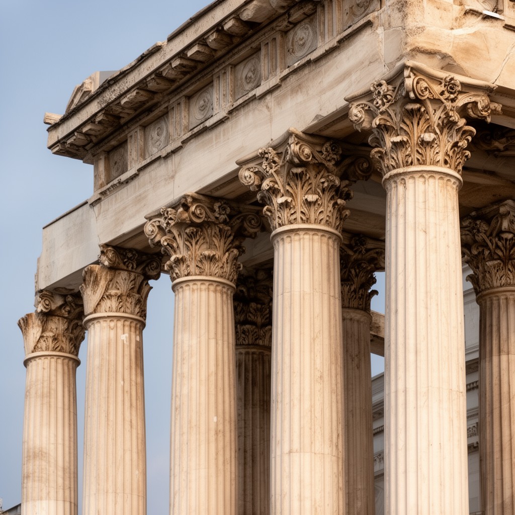 AI-generated illustration of Corinthian order