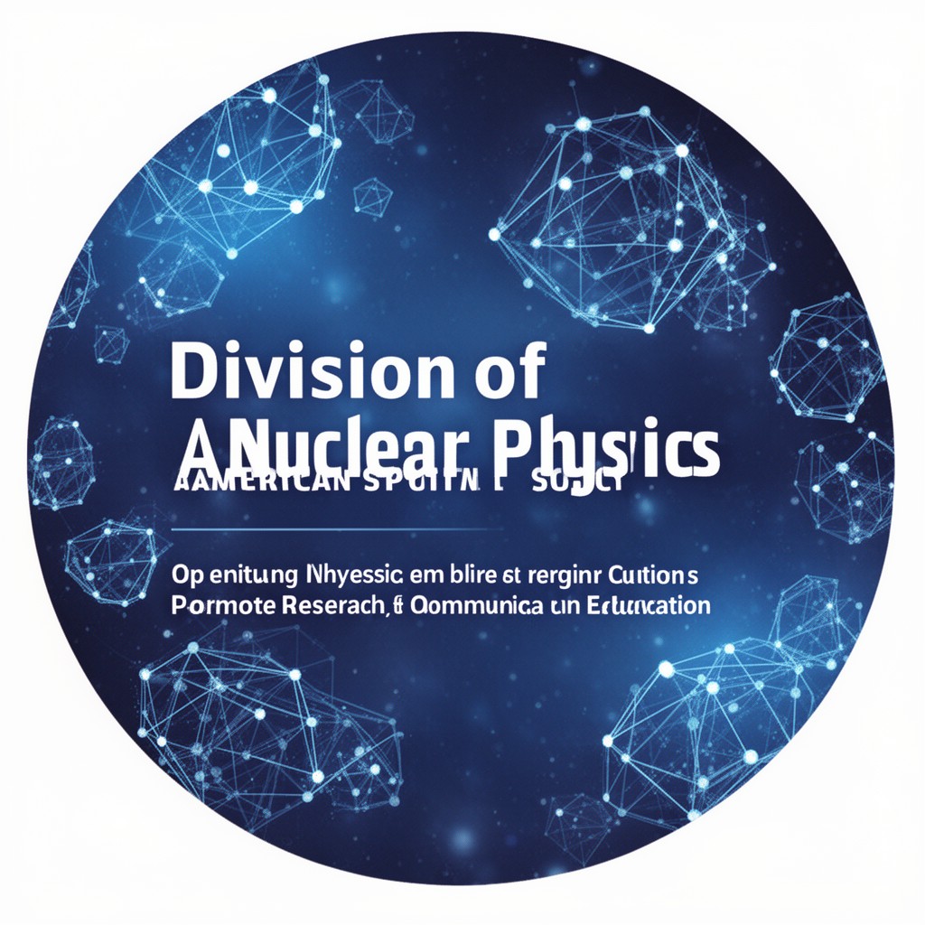 AI-generated illustration of Division of Nuclear Physics