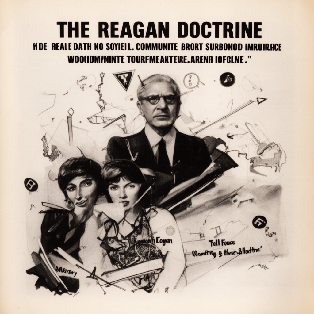 AI-generated illustration of Reagan Doctrine