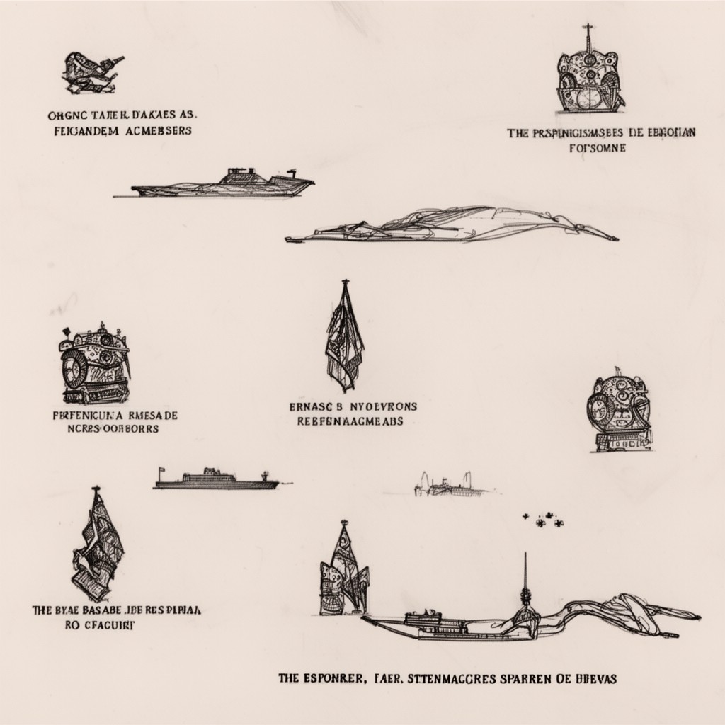 AI-generated illustration of Spanish Armed Forces