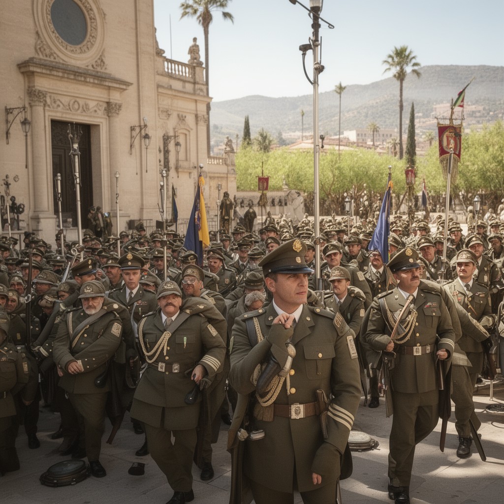 AI-generated illustration of Legión Española
