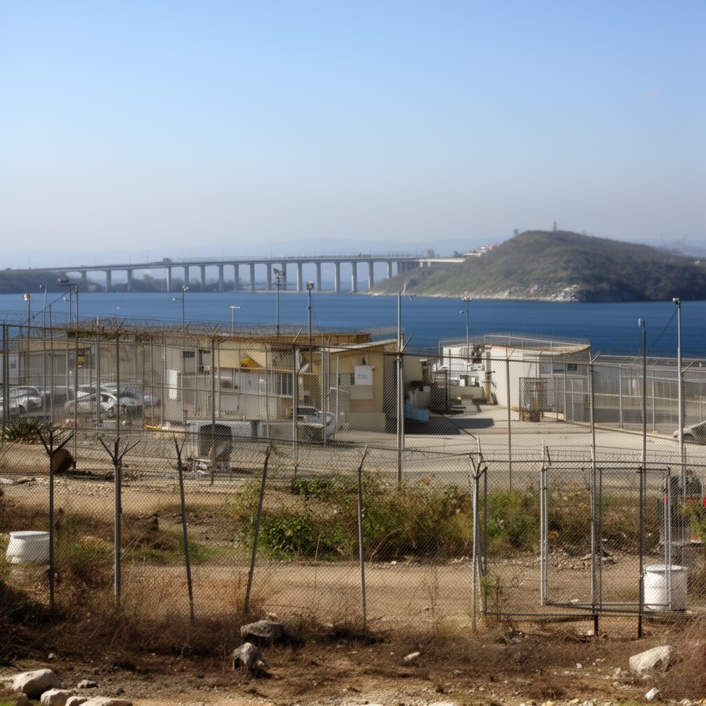 AI-generated illustration of Gitmo