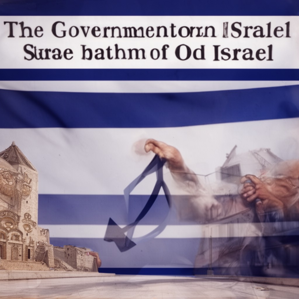 AI-generated illustration of government of Israel