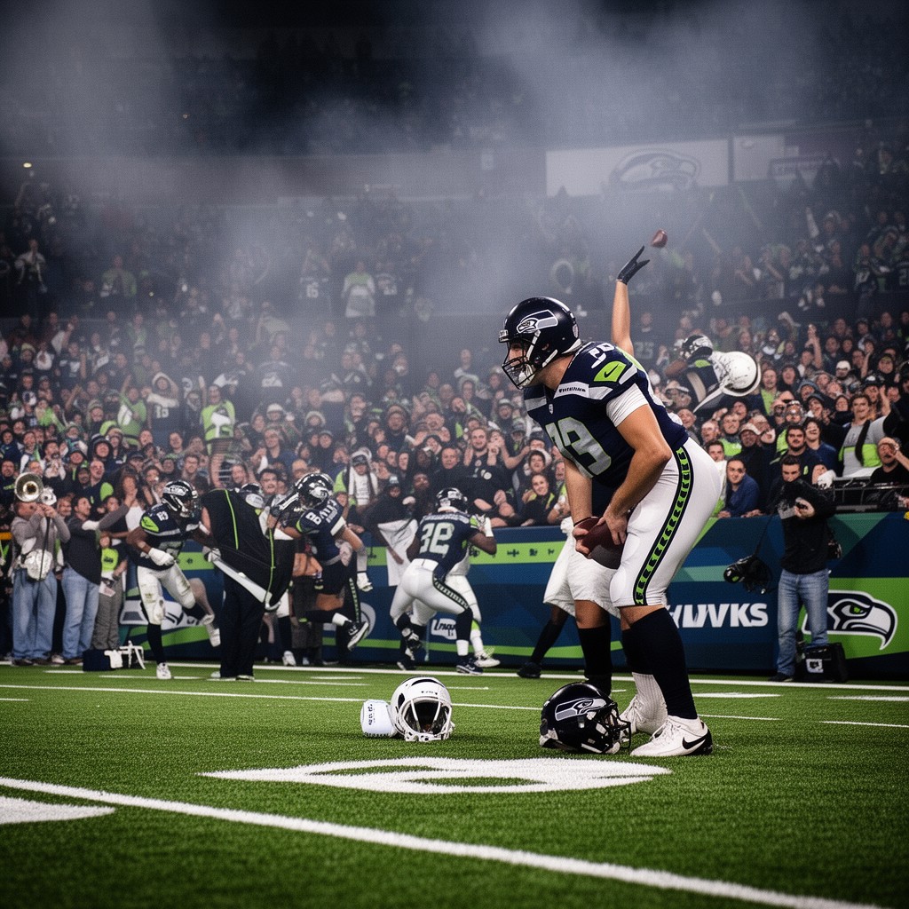 AI-generated illustration of Seattle Seahawks
