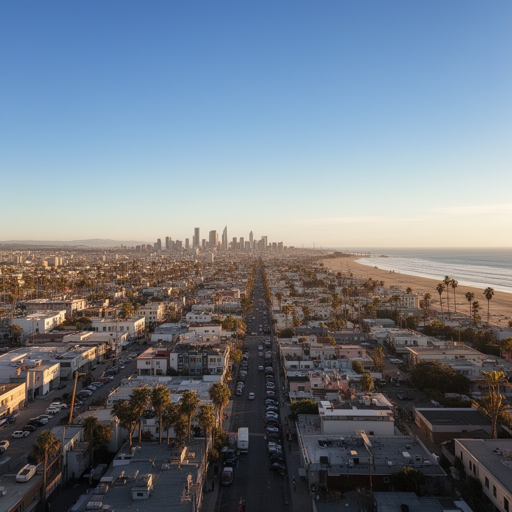 AI-generated illustration of San Diego