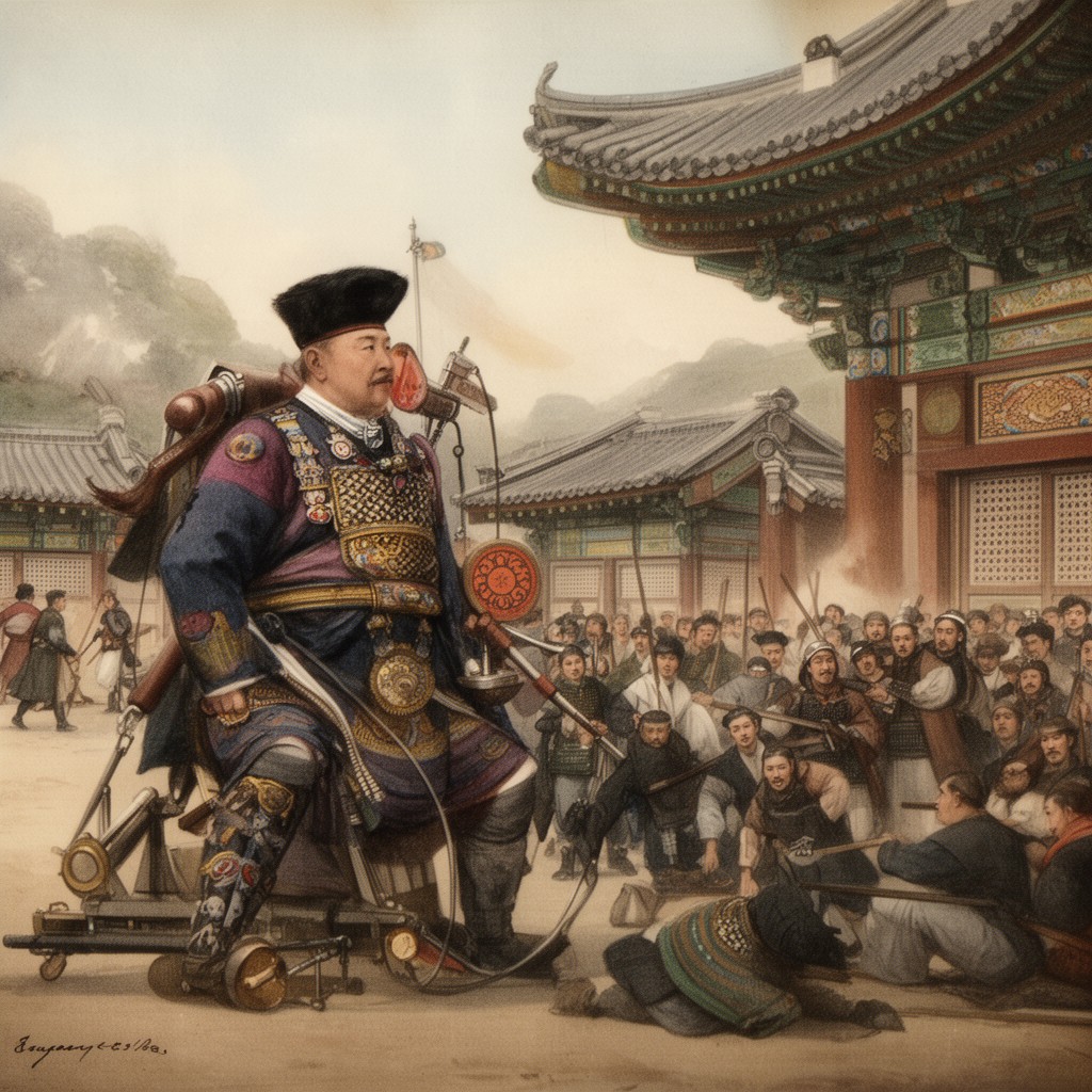 AI-generated illustration of Korean Empire