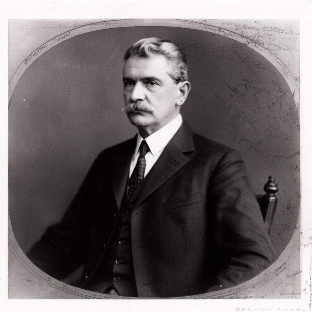 AI-generated illustration of Christian Heurich