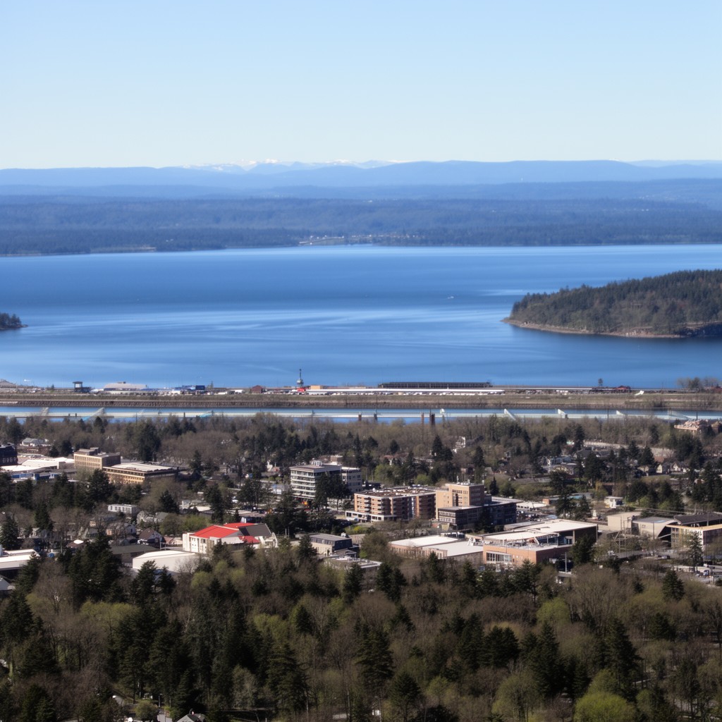 AI-generated illustration of North Bay