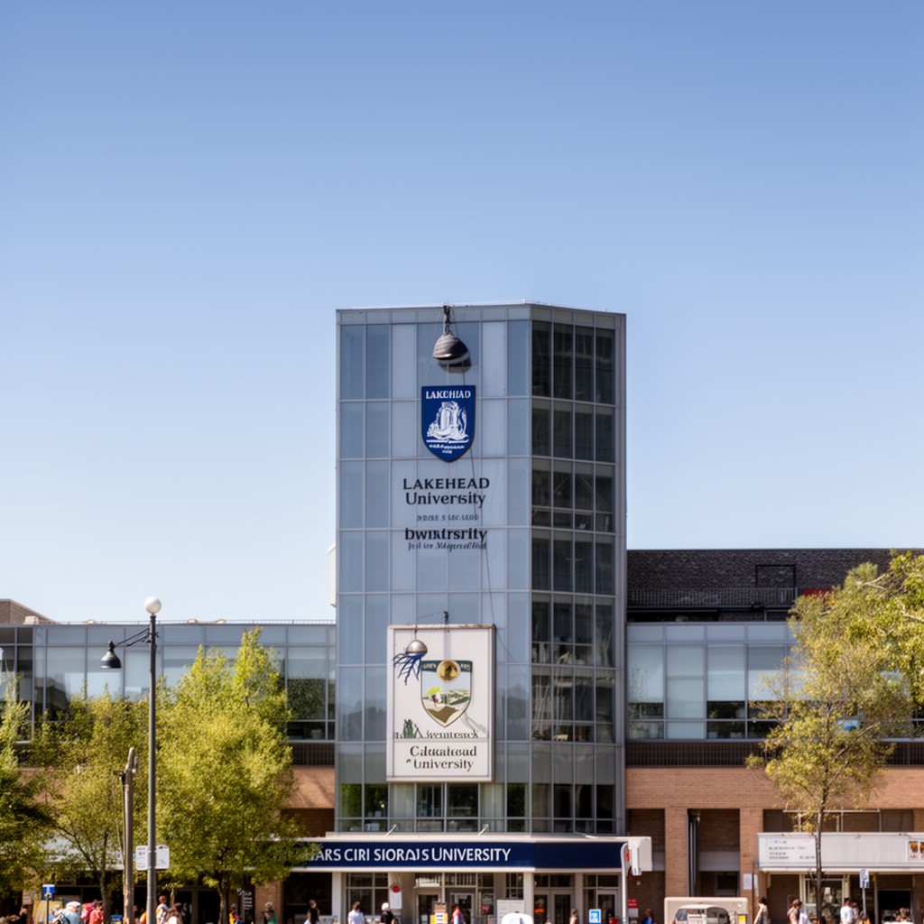 AI-generated illustration of Lakehead University