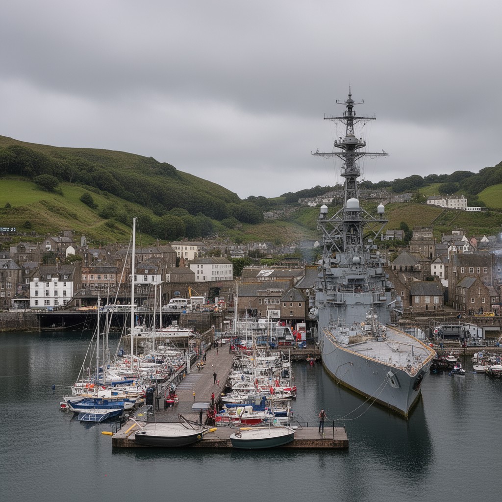 AI-generated illustration of Plymouth