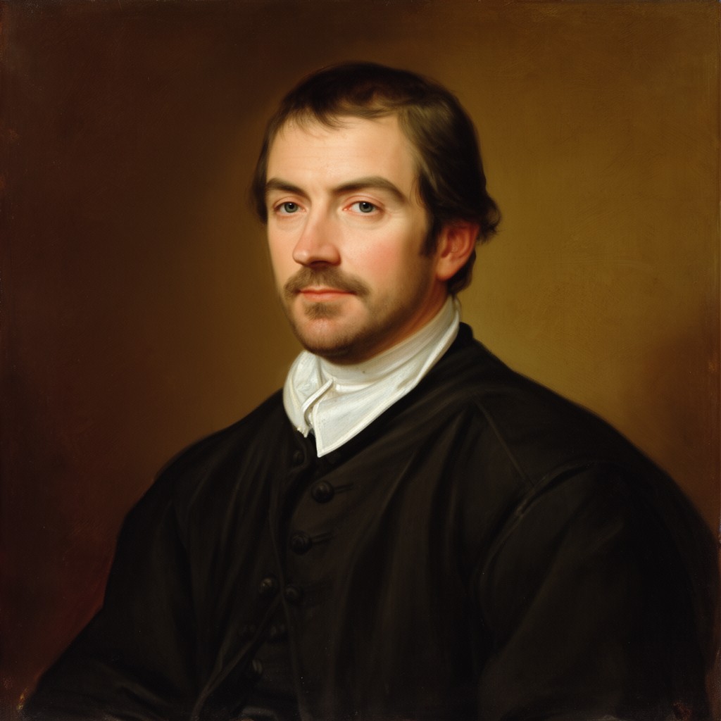 AI-generated illustration of Eleazar Mather