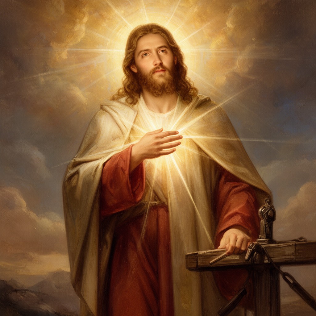 AI-generated illustration of Incarnation of Christ