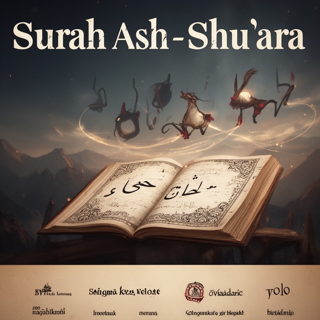 AI-generated illustration of Surah Ash-Shu'ara