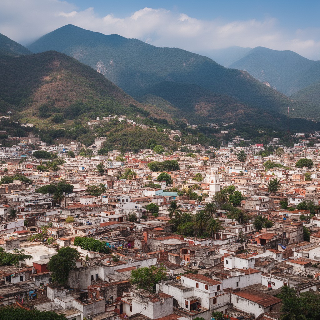 AI-generated illustration of Oaxaca