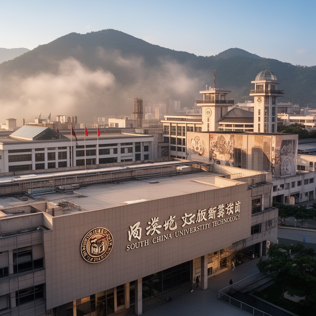AI-generated illustration of South China University of Technology