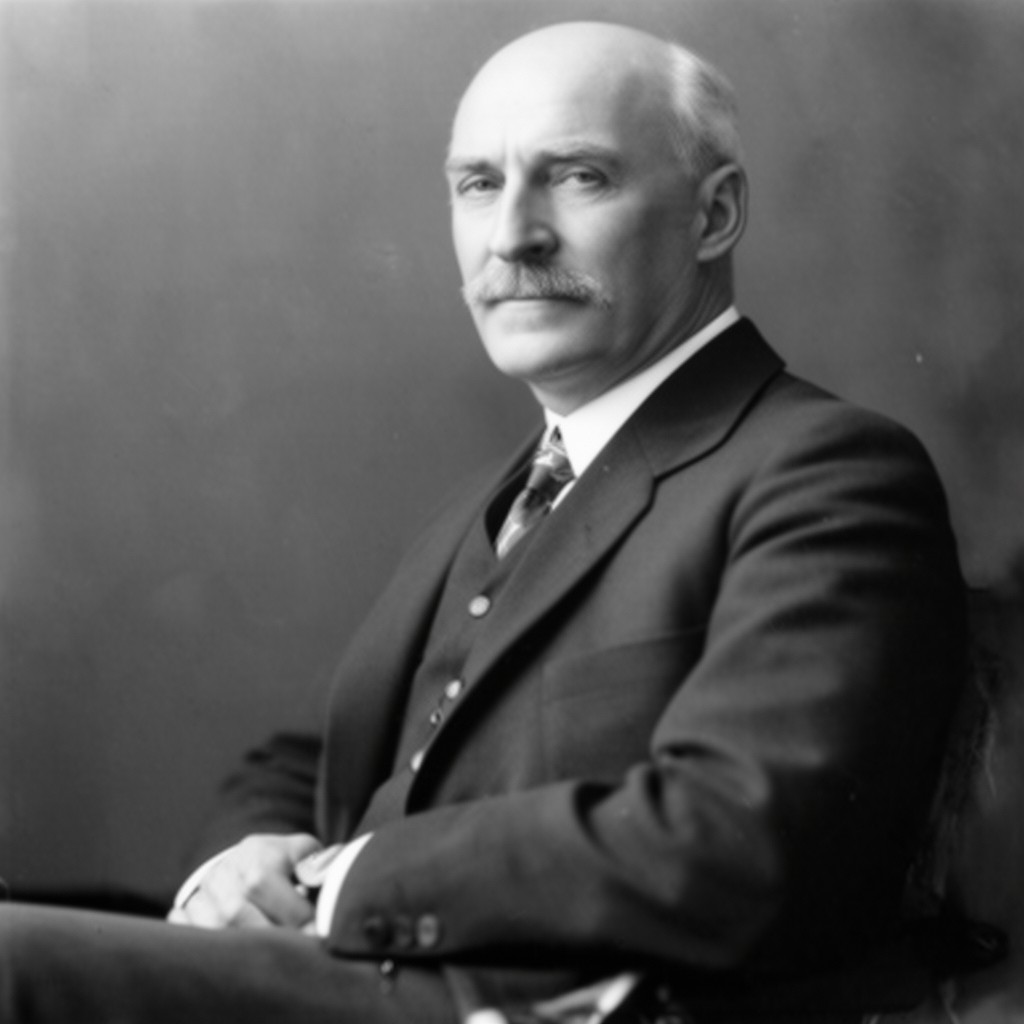 AI-generated illustration of Frank Winfield Woolworth