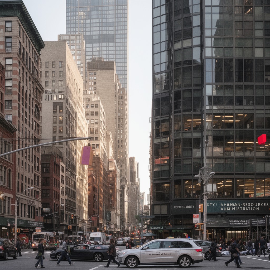 AI-generated illustration of New York City Human Resources Administration