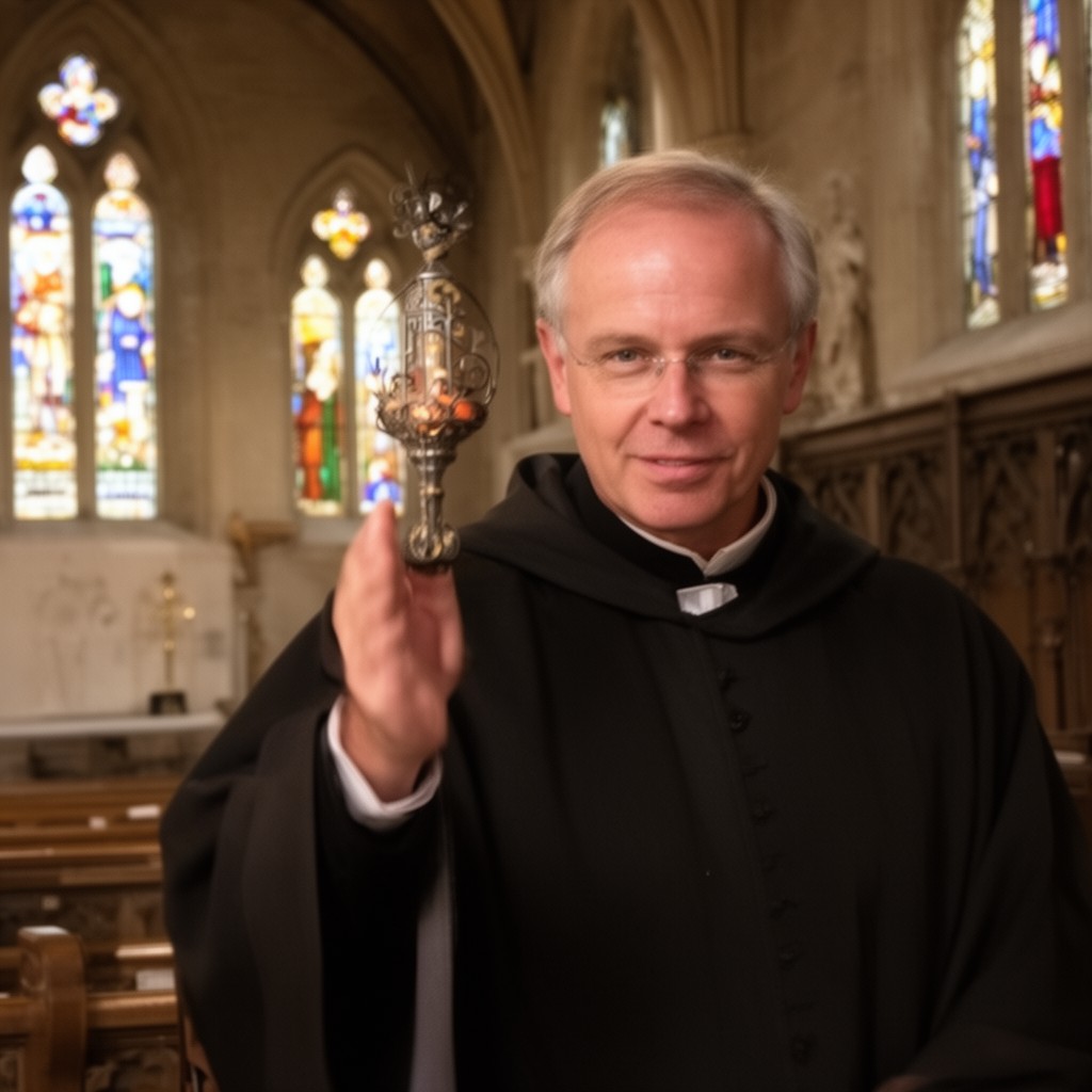 AI-generated illustration of Bishop of Dorchester