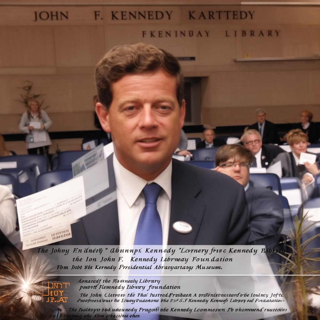 AI-generated illustration of John F. Kennedy Library Foundation