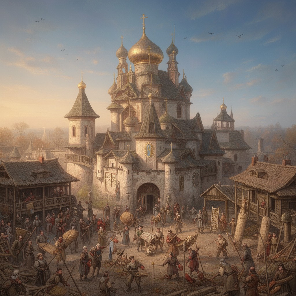 AI-generated illustration of Kyivan Rus