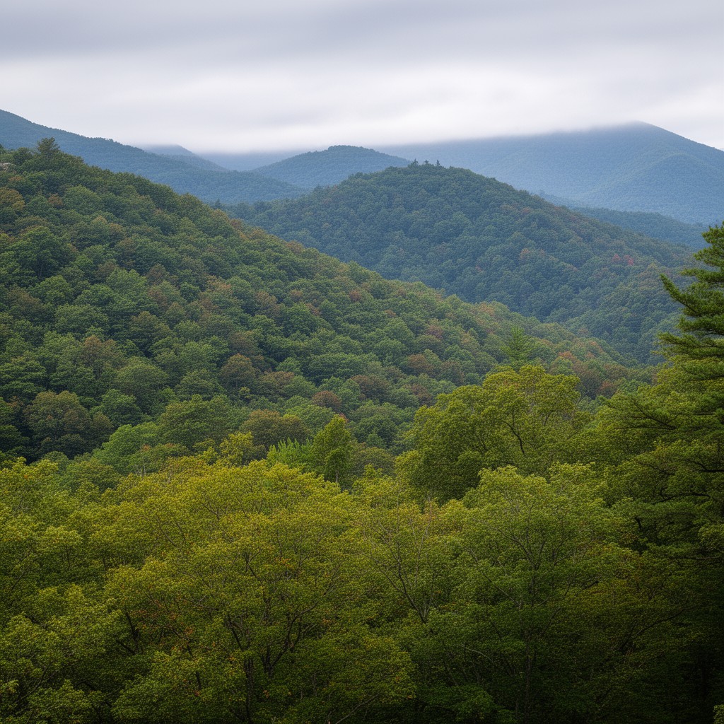 AI-generated illustration of Laurel Highlands