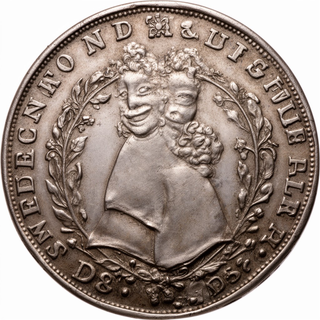 AI-generated illustration of Dutch rijksdaalder