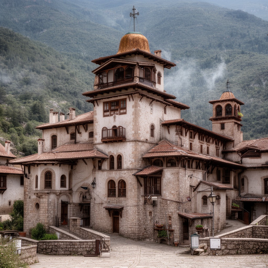AI-generated illustration of Great Lavra