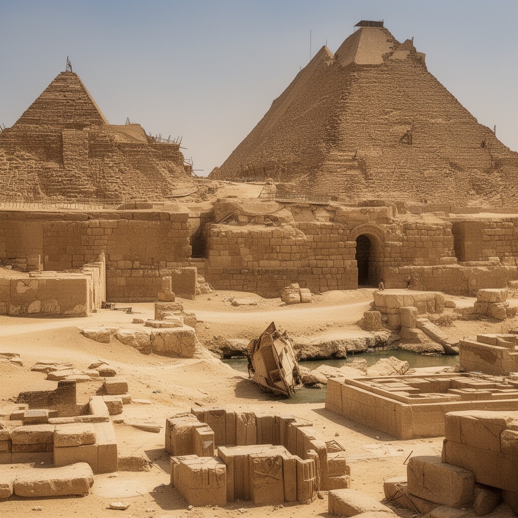 AI-generated illustration of Lower Egypt