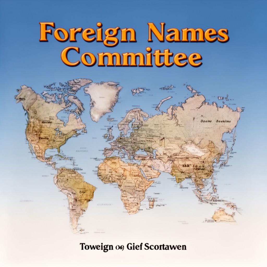 AI-generated illustration of Foreign Names Committee