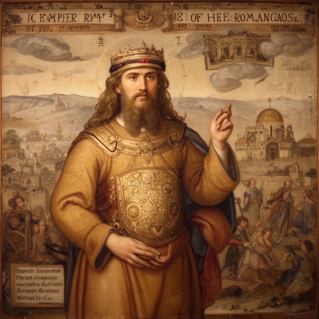 AI-generated illustration of Emperor of the Romans